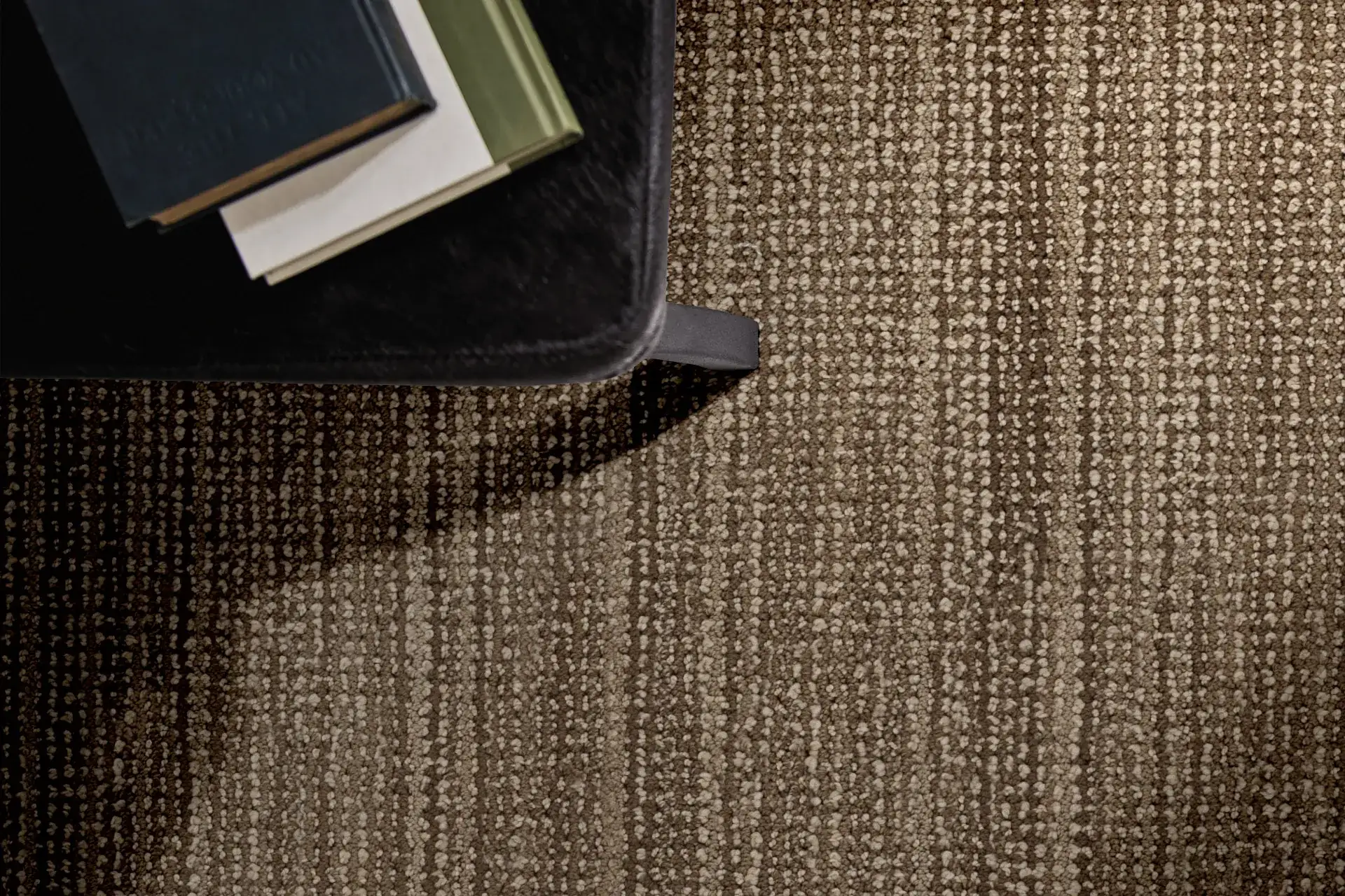 Anderson Tuftex In Rhythm carpet in a warm tan tone in a room setting