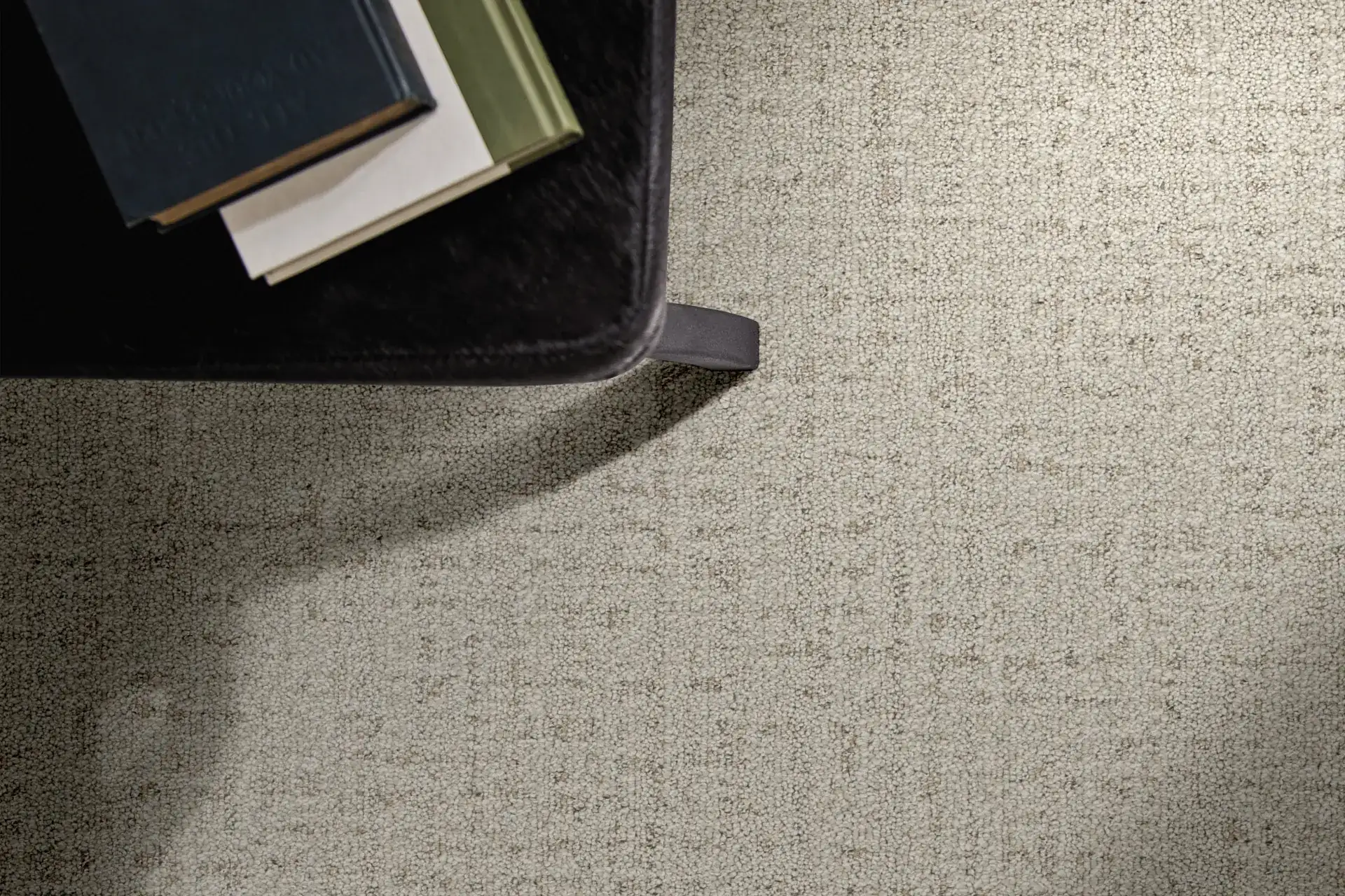 Anderson Tuftex In Step carpet in an almond tone in a room setting