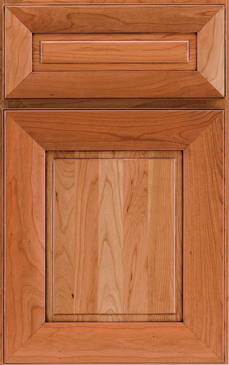 Medallion Venice raised panel cabinet door in natural cherry
