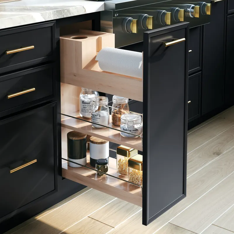Paper Towel Pull-Out, from the Medallion storage line we carry