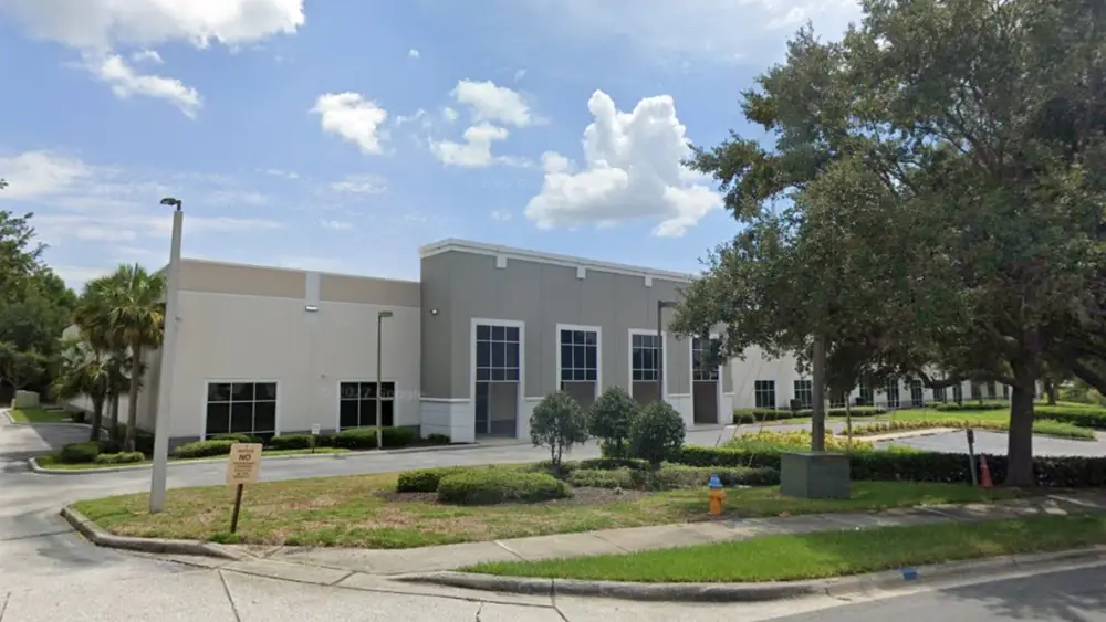 Exterior of the IDEA Public Schools charter campus in Lakeland, FL where Blackburn's installed carpet tile, VCT, and restroom tile
